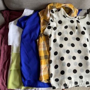 7 tops of size small